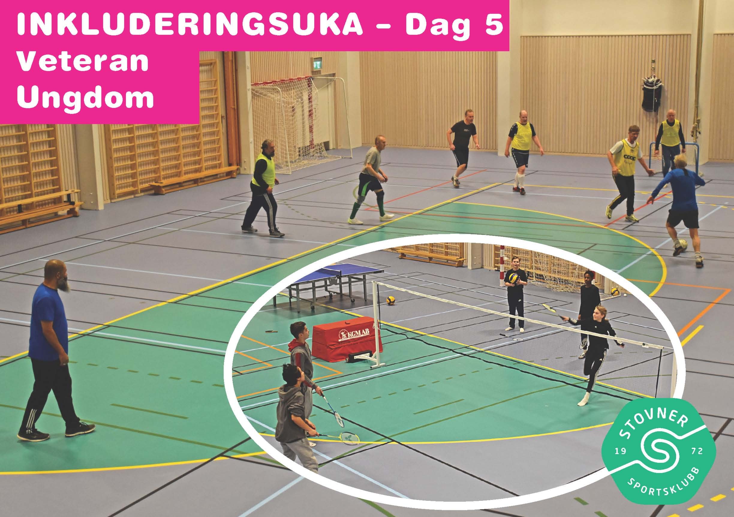Herlig blanding av godt voksen og ung!